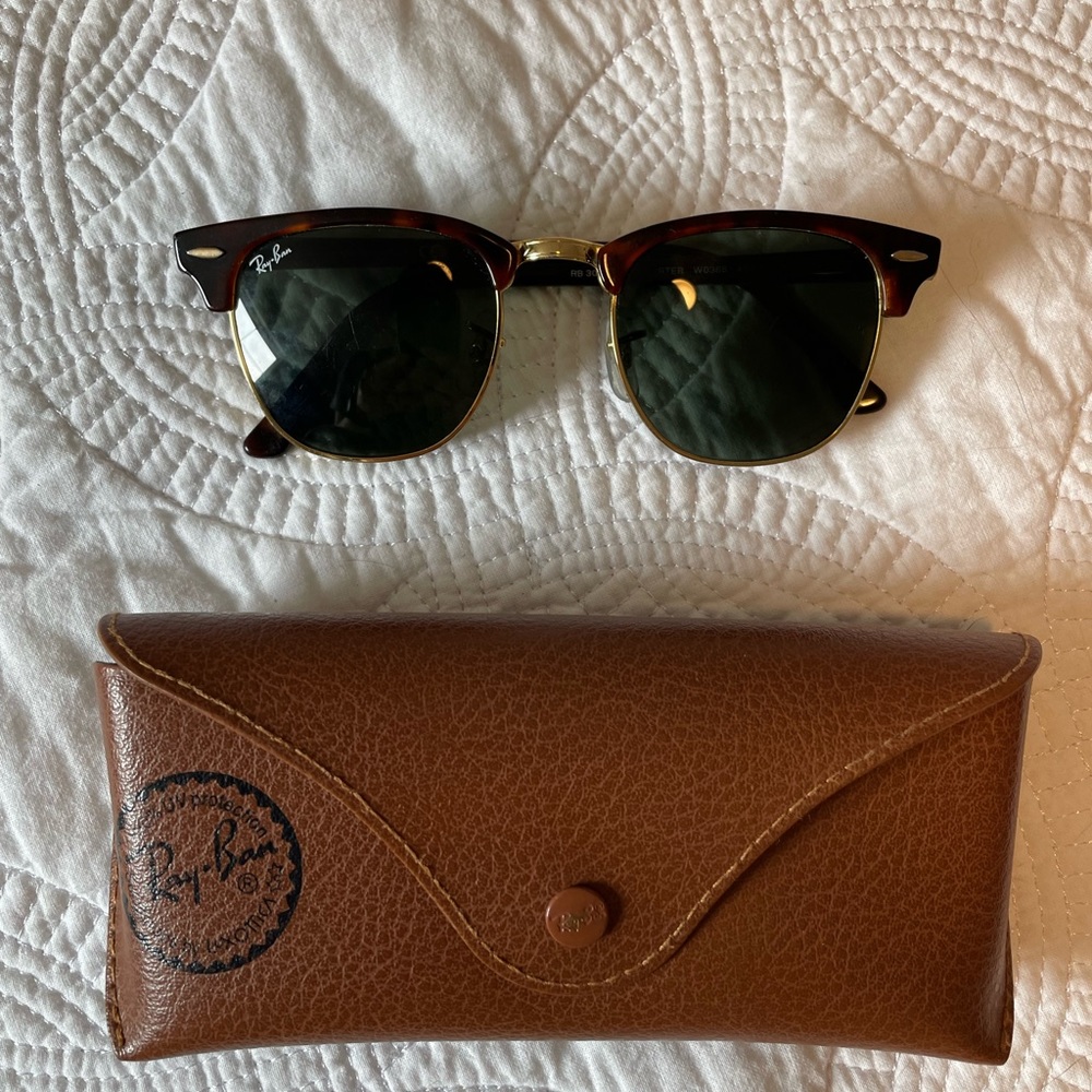 Authentic Ray-Ban Clubmasters